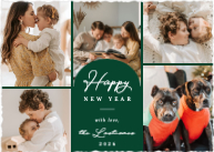 Collage with Small Arch (Shaped Cut) Front