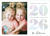 New Year Iridescence (Shaped Cut) Front