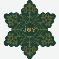 Frosty Snowflake Back