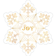 Frosty Snowflake-Foil Effect Front
