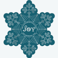 Frosty Snowflake-Foil Effect Back