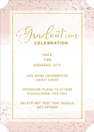 Paint and Glitter (Shaped Cut) Back