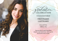 Gleaming Watercolor (Shaped Cut) Front