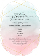 Gleaming Watercolor (Shaped Cut) Front