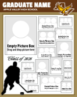 Hockey Player, Apple Valley High