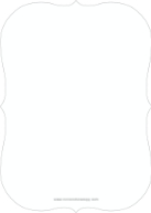 Scripted Graduate (Shaped Cut) Back