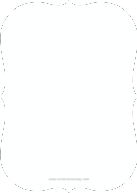Script Graduate (Shaped Cut) Back