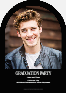 Notched Graduate (Shaped Cut) Back