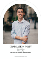 Notched Graduate (Shaped Cut) Back