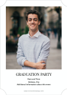 Notched Graduate (Shaped Cut) Back