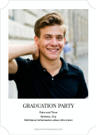 Notched Graduate, Gold (Shaped Cut) Back