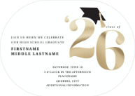 Scholarly Year (Shaped Cut) Front