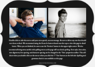 Scholarly Year (Shaped Cut) Back