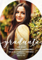 Styled Graduate (Shaped Cut) Front