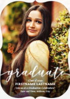 Styled Graduate (Shaped Cut) Front