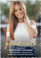 Styled Graduate (Shaped Cut) Front