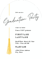 Side Tassel (Shaped Cut) Front