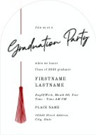 Side Tassel (Shaped Cut) Front