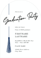 Side Tassel (Shaped Cut) Front