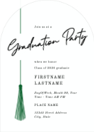 Side Tassel (Arched Cut) Front