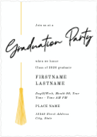 Side Tassel (Shaped Cut) Front