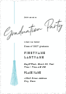 Side Tassel (Shaped Cut) Front
