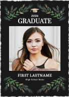 Gilded Greenery (Shaped Cut) Front