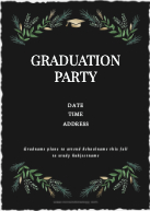 Gilded Greenery (Shaped Cut) Back