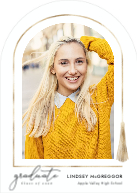 Arched Tassel Border (Shaped Cut) Front