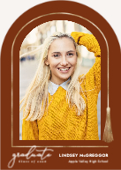 Arched Tassel Border (Shaped Cut) Front