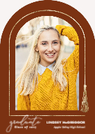 Arched Tassel Border (Shaped Cut) Front
