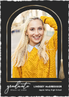 Arched Tassel Border (Shaped Cut) Front