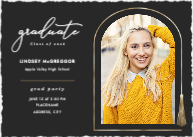 Arched Tassel Border (Shaped Cut) Front