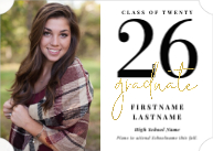 Showcased Year (Shaped Cut) Front