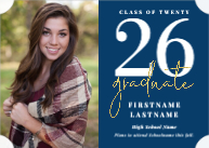 Showcased Year (Shaped Cut) Front