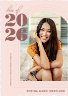 Arched Year (Shaped Cut) Front