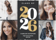 Year Standout (Shaped Cut) Front