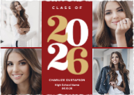 Year Standout (Shaped Cut) Front