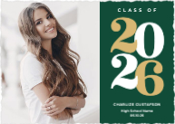 Year Standout (Shaped Cut) Front