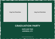 Year Standout (Shaped Cut) Back