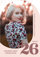 Curved Year (Shaped Cut) Front