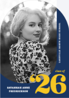 Curved Year (Shaped Cut) Front