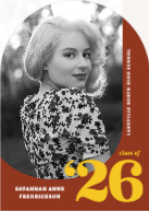 Curved Year (Shaped Cut) Front