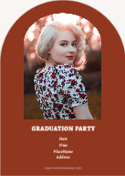 Curved Year (Shaped Cut) Back