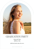 Bordered Script (Shaped Cut) Back