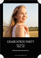 Bordered Script (Shaped Cut) Back