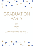 Golden Confetti Back