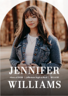 PIcture Fill with Name (Shaped Cut) Front