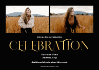 Sophisticated Grad Back