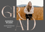 Sophisticated Grad Front